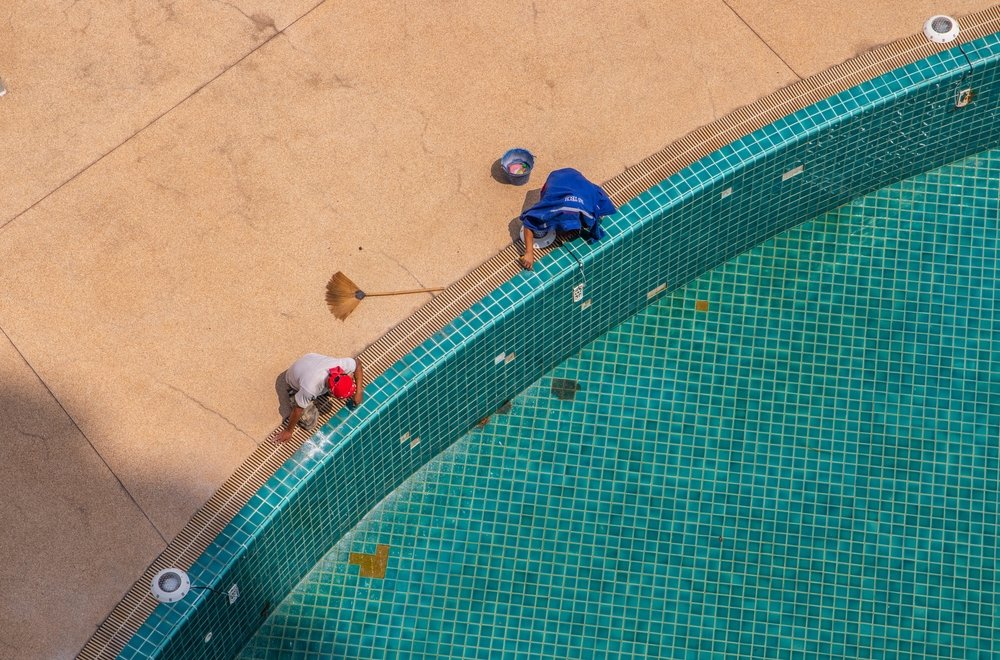 Swimming pool renovation